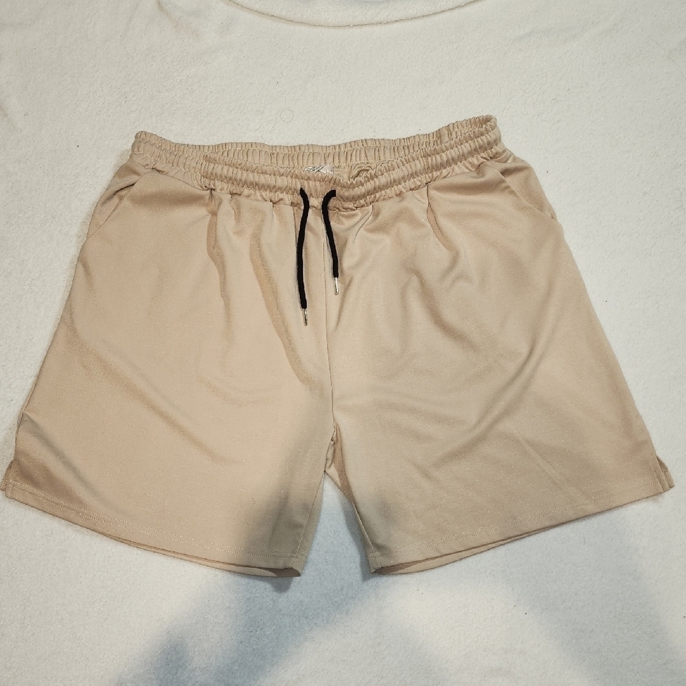 Men's Athletic Tan Shorts